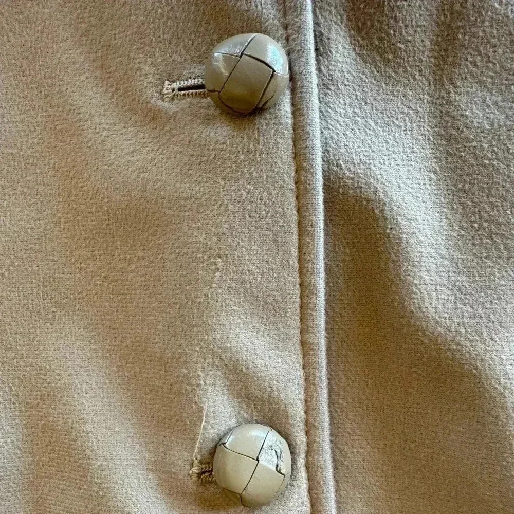 Circle S Dallas Sport Coat Tan Felt Western Cowboy Rockabilly Blazer USA M VTG - Picture 10 of 10